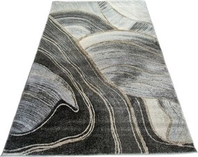 HU Sivo-béžový abstraktný koberec Rio 936A-D.grey-Beige Rozmer: 140x190 cm