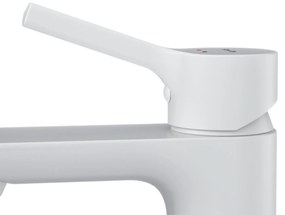 Umývadlová batéria AM.PM X-Joy S FXB82133 jednopáková s odtokovým ventilom, biela