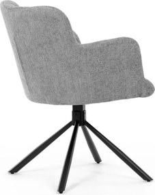 Jedálenská stolička sivá DCH-T1122 GREY2