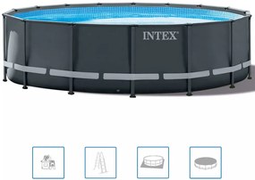 INTEX Ultra XTR Frame Pools Set Bazén 732 x 132 cm s pieskovou filtráciou 26340GN