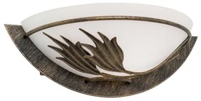 Orion WA 2-1196/1 - Nástenné svietidlo FLEUR 1xE14/60W/230V bronz