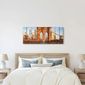 Obraz - Brooklynský most (120x50 cm)