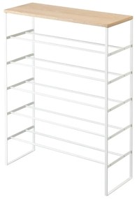 Biela kovová skrinka na topánky Tower – YAMAZAKI