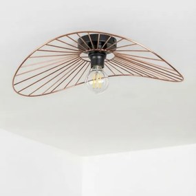 Brilagi - LED Prisadený luster CERIA WIRE 1xE27/40W/230V 40x56 cm bronz