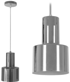 Toolight - Moderná kovová stropná lampa 1xE27 APP285-1CP, chrómová, OSW-08403