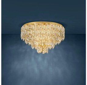 Eglo 39612 - Stropné svietidlo CALMEILLES 10xE14/25W/230V priemer 78 cm