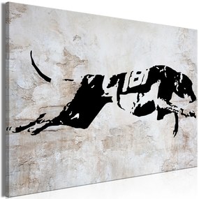 Artgeist Obraz - Greyhound Race (1 Part) Wide Veľkosť: 30x20, Verzia: Na talianskom plátne