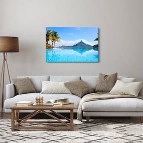 Obraz - Bora-Bora, Francúzska Polynézia (90x60 cm)