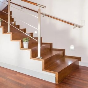 LED schodiskové svietidlo s pohybovým senzorom LED/3W/230V 4000K biela