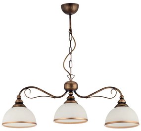 Jupiter XS3B - Závesné svietidlo XSARA 3xE27/60W/230V