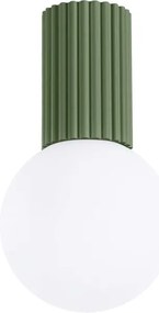 Sollux SL.1723 - Kúpeľňové stropné svietidlo HALO 1xG9/8W/230V IP44 zelená