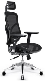 Kancelárske kreslo V-Basic čierna/šedá