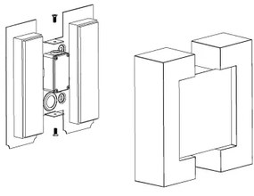 Eglo 95987 - LED Vonkajšie nástenné svietidlo SITIA 2xLED/4,8W