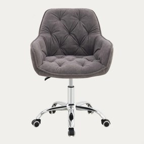 Kancelárska stolička FUSSY sivá 767326