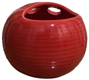 Pohár na zubné kefky 410 červený