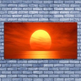 Obraz plexi Západ slnka more 120x60 cm