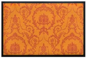 Ozdobná premium rohožka- oranžový barok (Vyberte veľkosť: 60*40 cm)