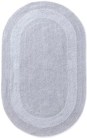 Kúpeľňový koberček Javo Cotton popolový ovál