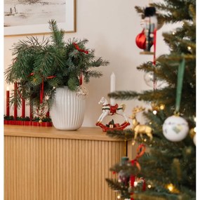 Sklenená ručne fúkaná vianočná ozdoba ø 6,5 cm Ann-Sofi Romme Annual Christmas Bauble – Holmegaard