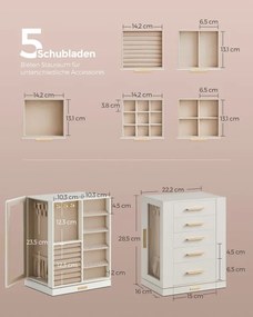 Šperkovnica JBC170W01