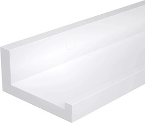 Sada 2 ks nástěnných polic PROXY 80 cm bílá