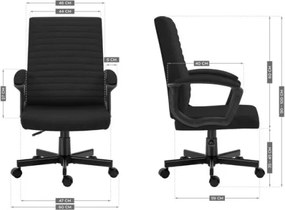 Kancelárska stolička Boss 2.5 čierna