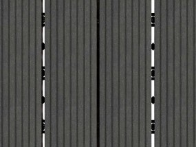 WPC dlaždica LEGI BASE 30 x 30 cm, čierna