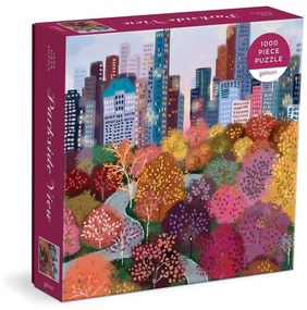Galison Puzzle Výhľad do parku 1000 dielikov