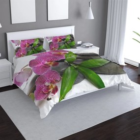 Sablio Obliečky Orchidey a kamene - 140x220 / 90x70