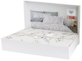 SATÉNOVÉ OBLIEČKY LUXURY PREMIUM VITALE 200X220 CM, 2KS 70X80 CM KVETY
