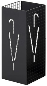 Stojan na dáždniky Gc5574 Obdĺžnikový Čierna