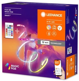 Ledvance - LED RGB Stmievateľný pásik SMART+ MAGIC FLEX 5m LED/24W/230V Wi-Fi+DO