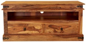 furniture-nabytek.cz - TV stolík drevený z masívu palisander 120x45x55