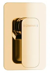 Podomietková sprchová batéria v zlatej farbe (1 výstup) Spy – Sapho