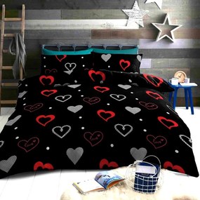 Bavlnené obliečky ROMEA BLACK 3-dielna sada 140x200 cm 9.90 €