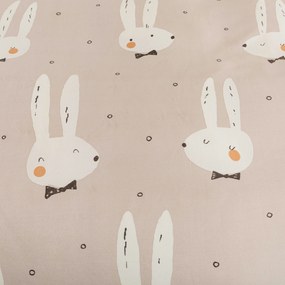 Obliečky z mikrovlákna WHITE RABBIT, béžové Rozmer obliečky: 70 x 90 cm | 140 x 200 cm