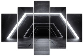 Obraz - Futuristický tunel (150x105 cm)