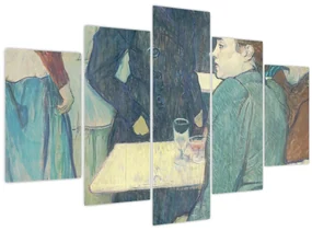 Obraz - Henri de Toulouse-Lautrec, A Corner of the Moulin de la Galette, reprodukcia (150x105 cm)