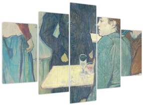 Obraz - Henri de Toulouse-Lautrec, A Corner of the Moulin de la Galette, reprodukcia (150x105 cm)