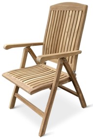 InternetovaZahrada Záhradné polohovacie kreslo America - teak