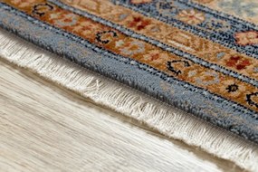 Koberec KESHAN Fredzle, Ramka orientálny 7683/53544 béž / modrý