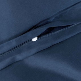 SATÉNOVÉ OBLIEČKY SATINLOVE CLASSIC 200X220 CM, 2KS 70X80 CM TMAVOMODRÉ