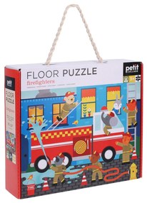 Petitcollage Podlahové puzzle Hasiči