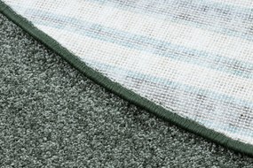 Okrúhly koberec INDUS 27 zelený, melanž