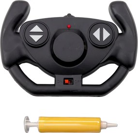 LEAN Toys Luxusné nafukovacie jachty diaľkovo ovládané RC svetlá LED