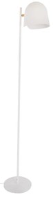 Biela stojacia lampa SULION Paris, výška 150 cm