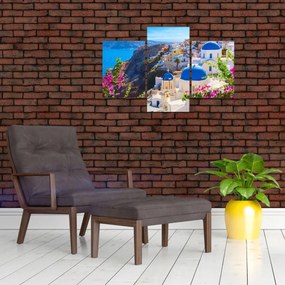 Obraz - Santorini, Grécko (90x60 cm)