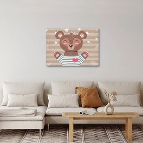 Obraz - Milujúci medvedík (70x50 cm)
