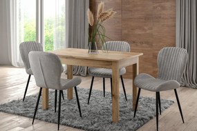 Vintino Jedálenský stôl ZENOX 120–160 cm × 70 cm – dub prírodný