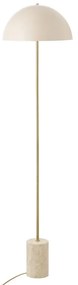 Béžová stojacia lampa s kovovým tienidlom (výška 155 cm) Sheffield – House Nordic
